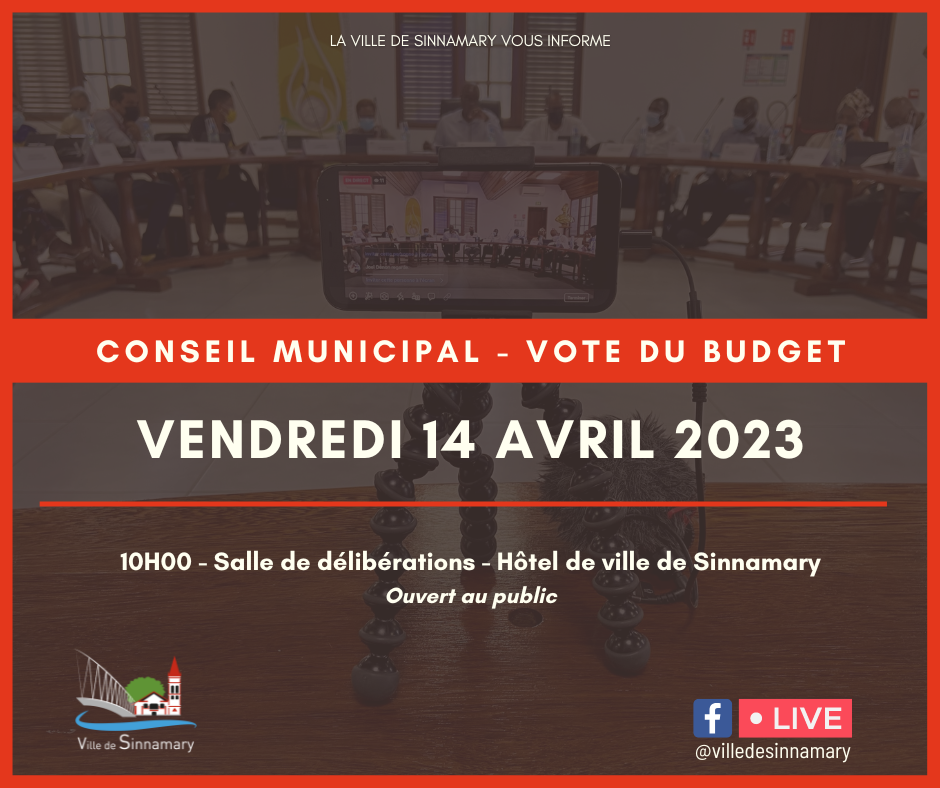 Conseil municipal 14 avril 2023