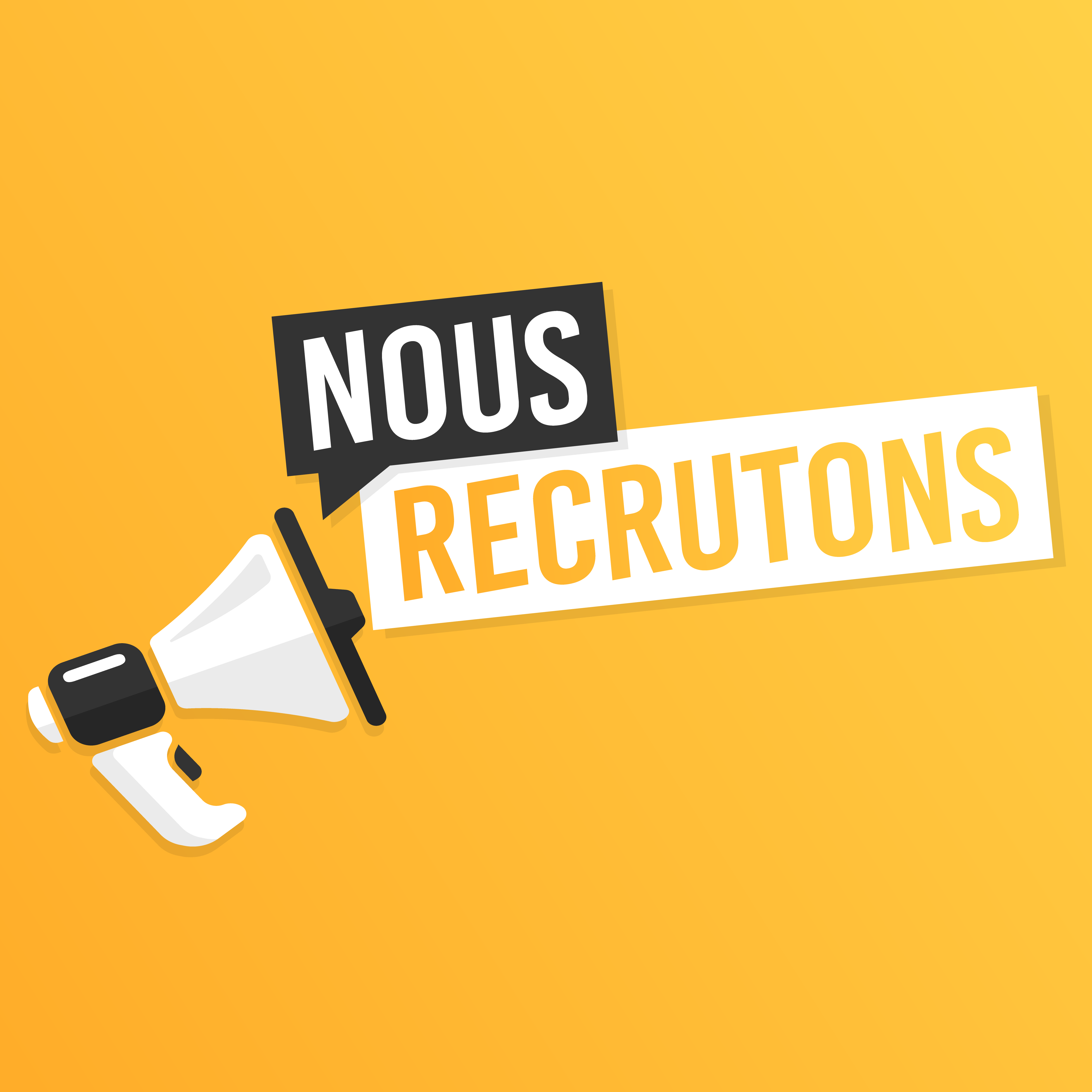 Nous recrutons