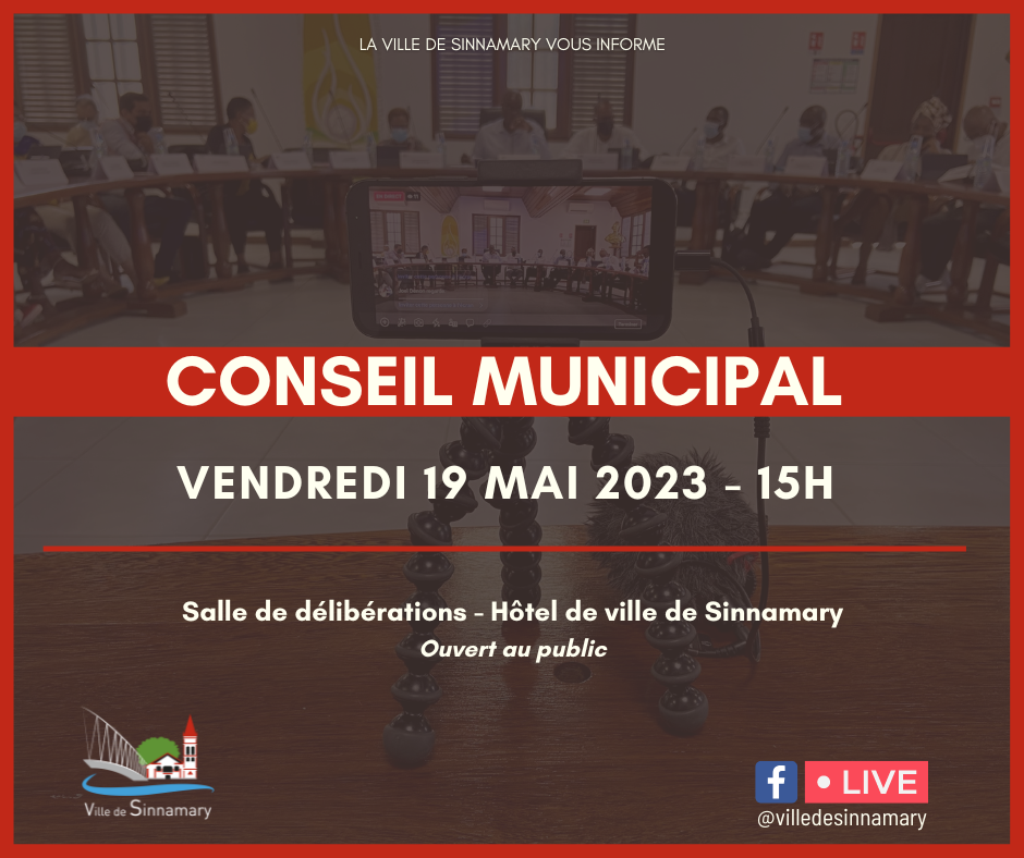 Conseil municipal 19 mai 2023