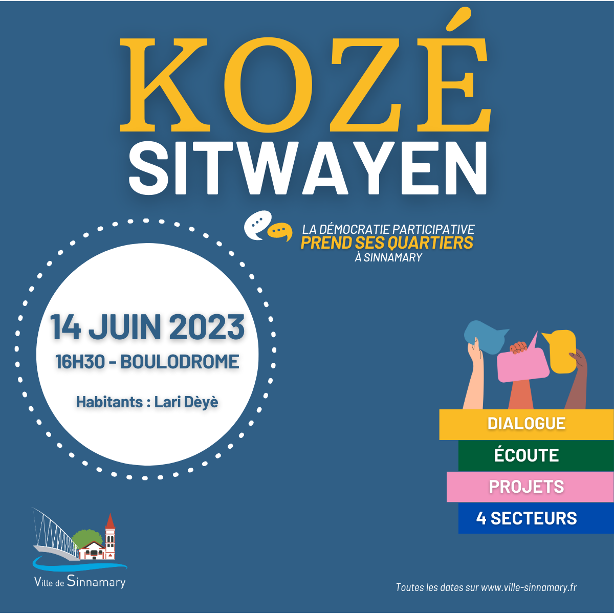 Kozé sitwayen - 14 juin 2023 (1200 × 1200 px)